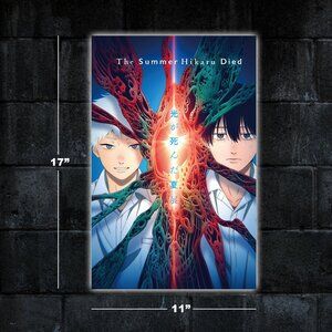 The Summer Hikaru Died anime poster - 11x17 wall art print merch gift manga